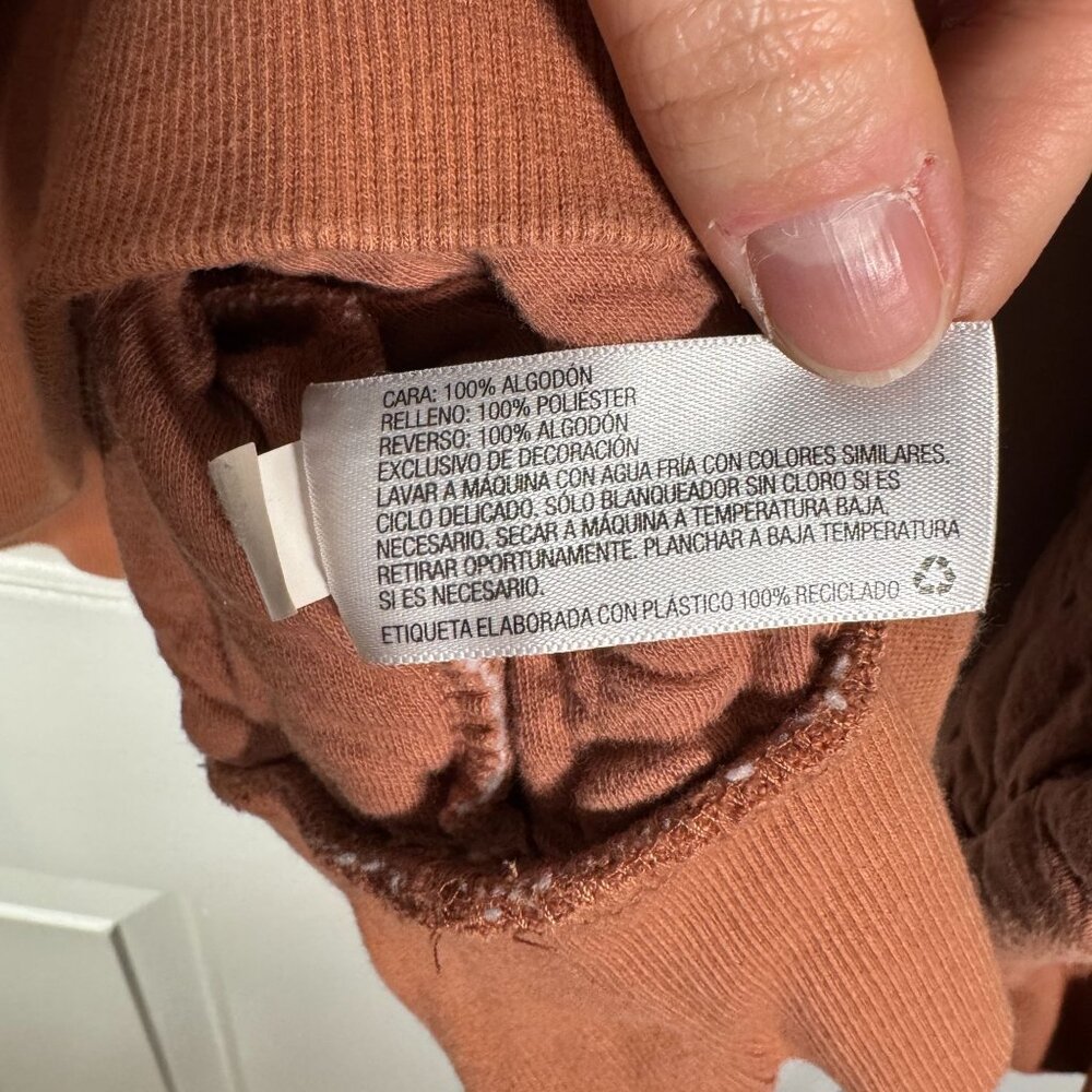 Universal Thread Womens Rust Quilted Crewneck Swe… - image 6